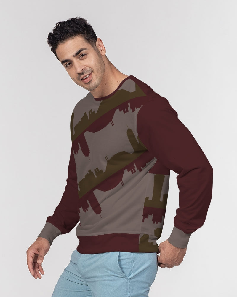 N-VEIN | Men's French Terry Crewneck Pullover