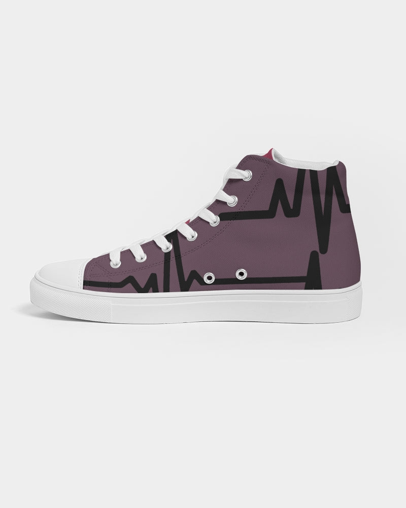 Coded Edition | Men's High top Canvas Shoe