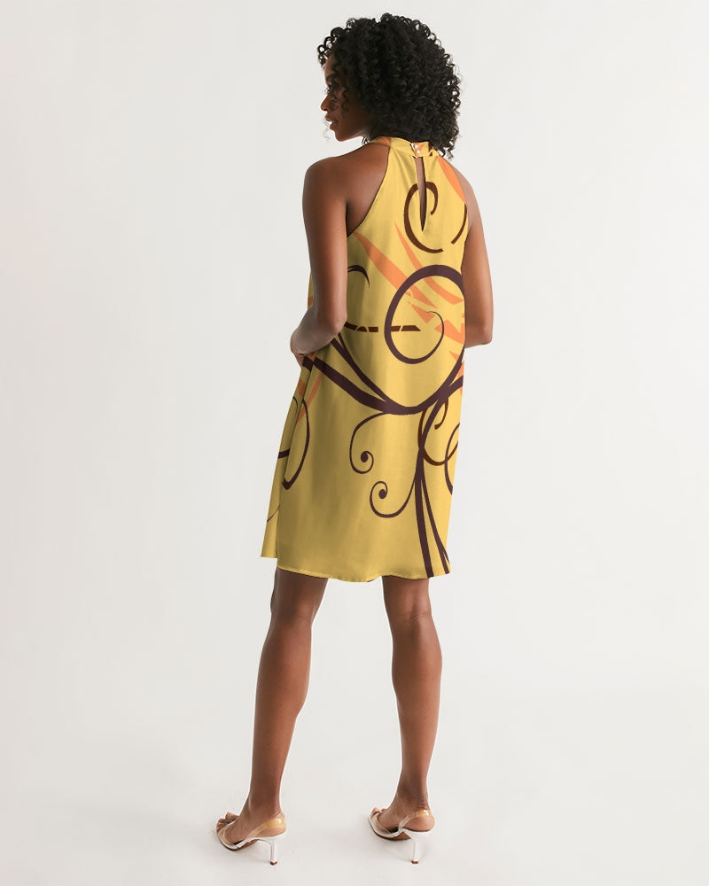 N-VEIN 2 | Women's Halter Dress
