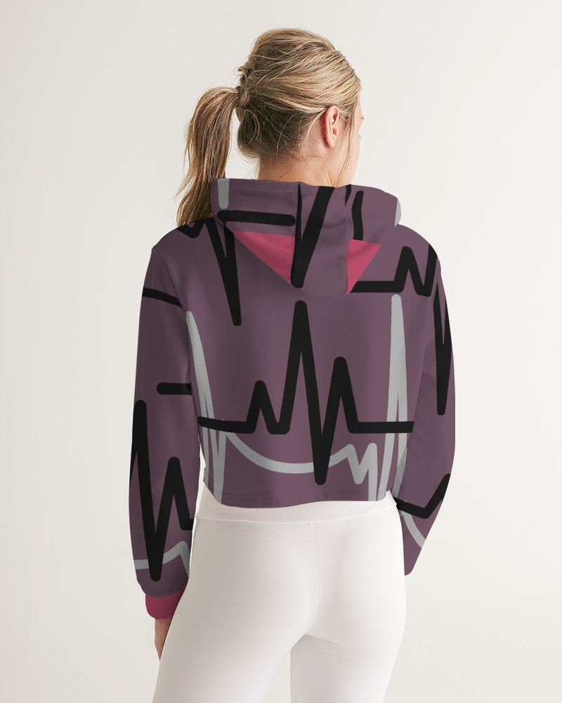 Coded Edition | Women's Cropped Hoodie