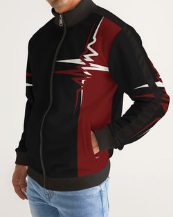 KARDIAC COLLECTION | Men's Stripe-Sleeve Track Jacket