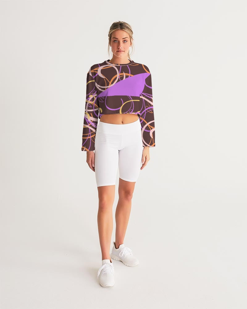 N-VEIN 2 | Women's Cropped Sweatshirt