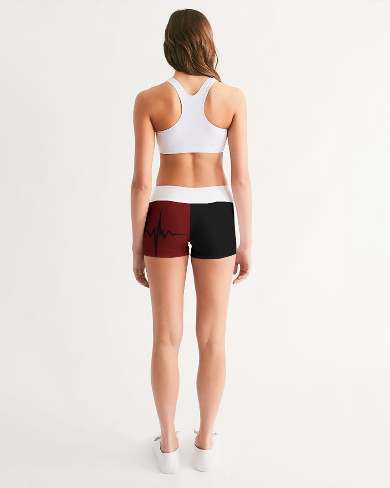 KARDIAC | Women's Mid-Rise Yoga Shorts