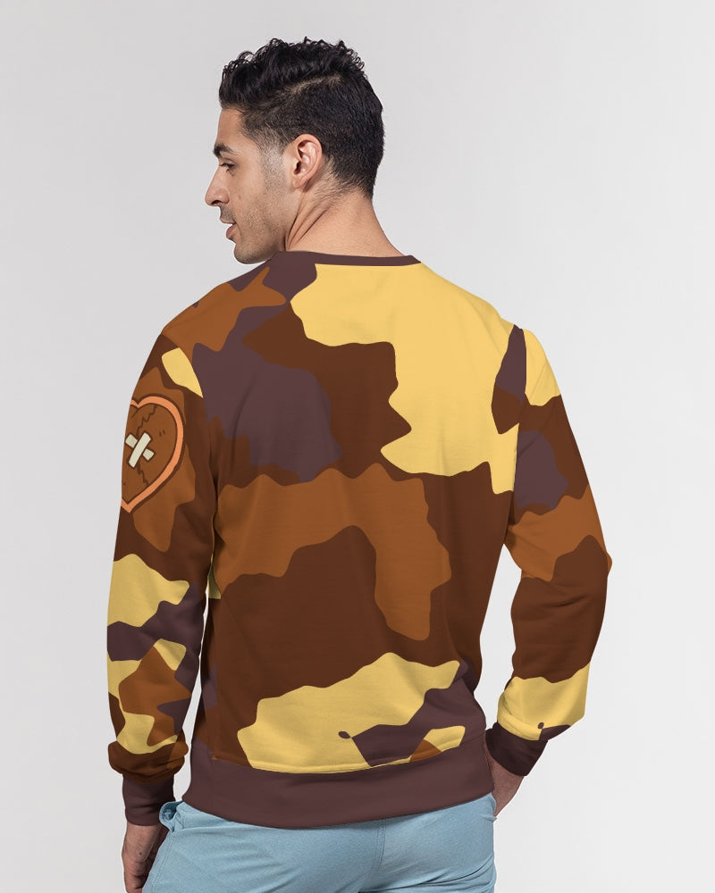 N -VEIN | Men's French Terry Crewneck Pullover