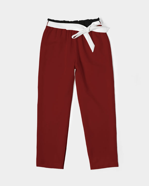 KARDIAC | Women's Belted Tapered Pants