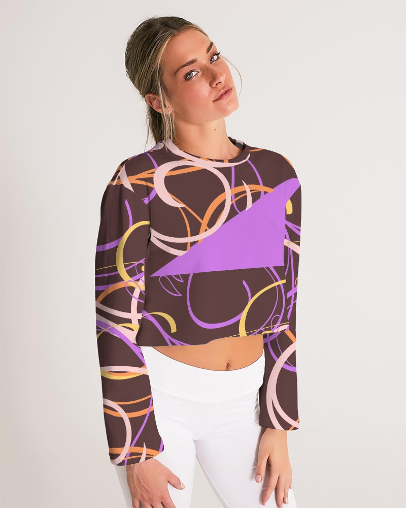 N-VEIN 2 | Women's Cropped Sweatshirt
